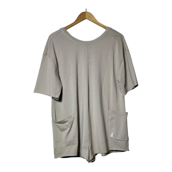 FP Hot Shot Tan Romper Tee, Small - Picture 3 of 9